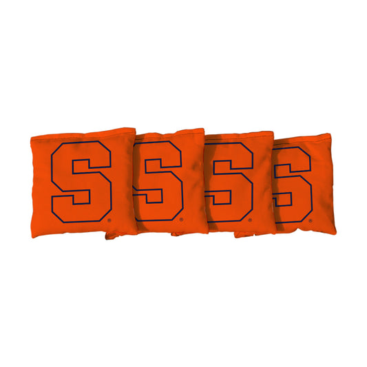 Syracuse University Orange | Orange Corn Filled Cornhole Bags