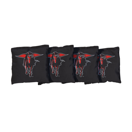Texas Tech University Red Raiders | Black Corn Filled Cornhole Bags
