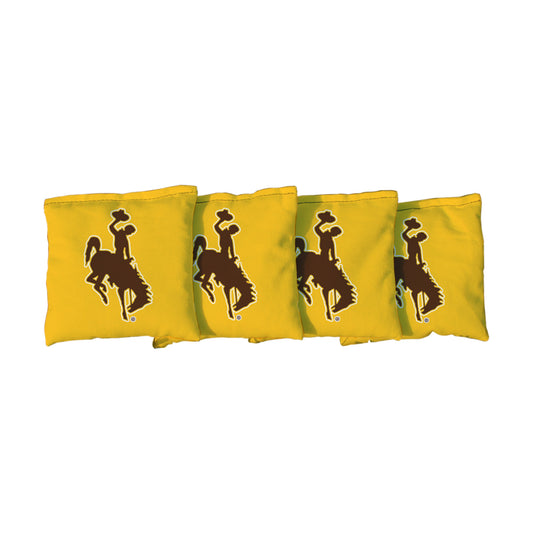 University of Wyoming Cowboys | Yellow Corn Filled Cornhole Bags