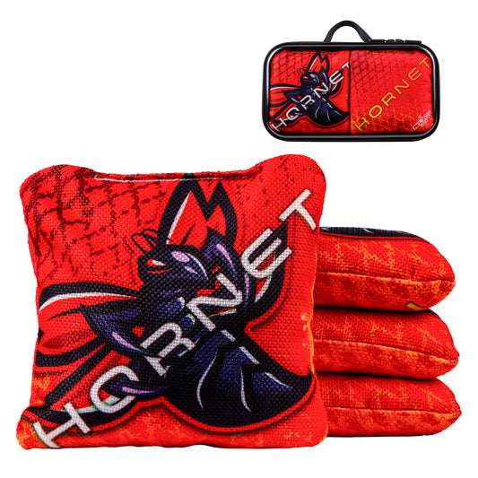 American Cornhole League | ACL® COMP RED HORNET CORNHOLE BAGS