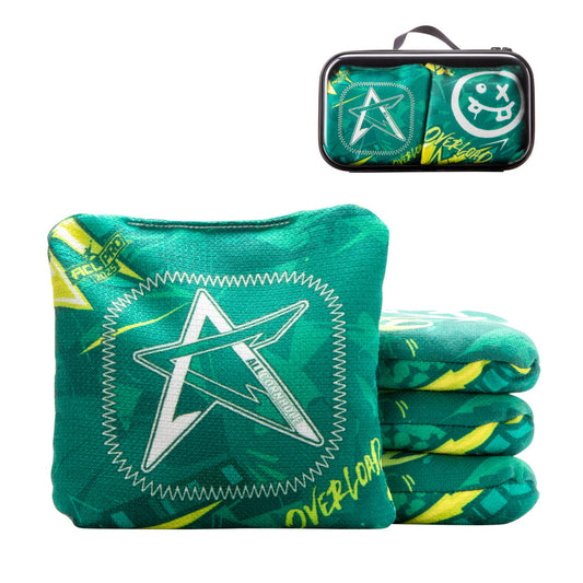 American Cornhole League | ACL PRO Green Overload Cornhole Bags