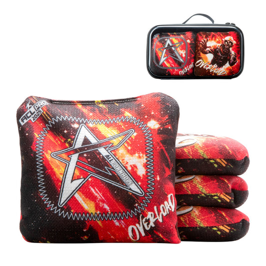 American Cornhole League | ACL PRO Red Overload Cornhole Bags