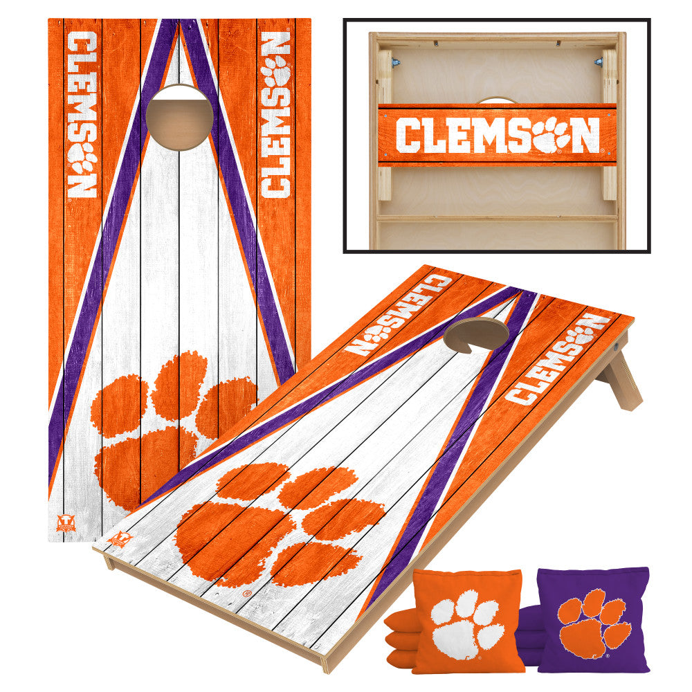 Clemson University Tigers | 2x4 Tournament Cornhole Set