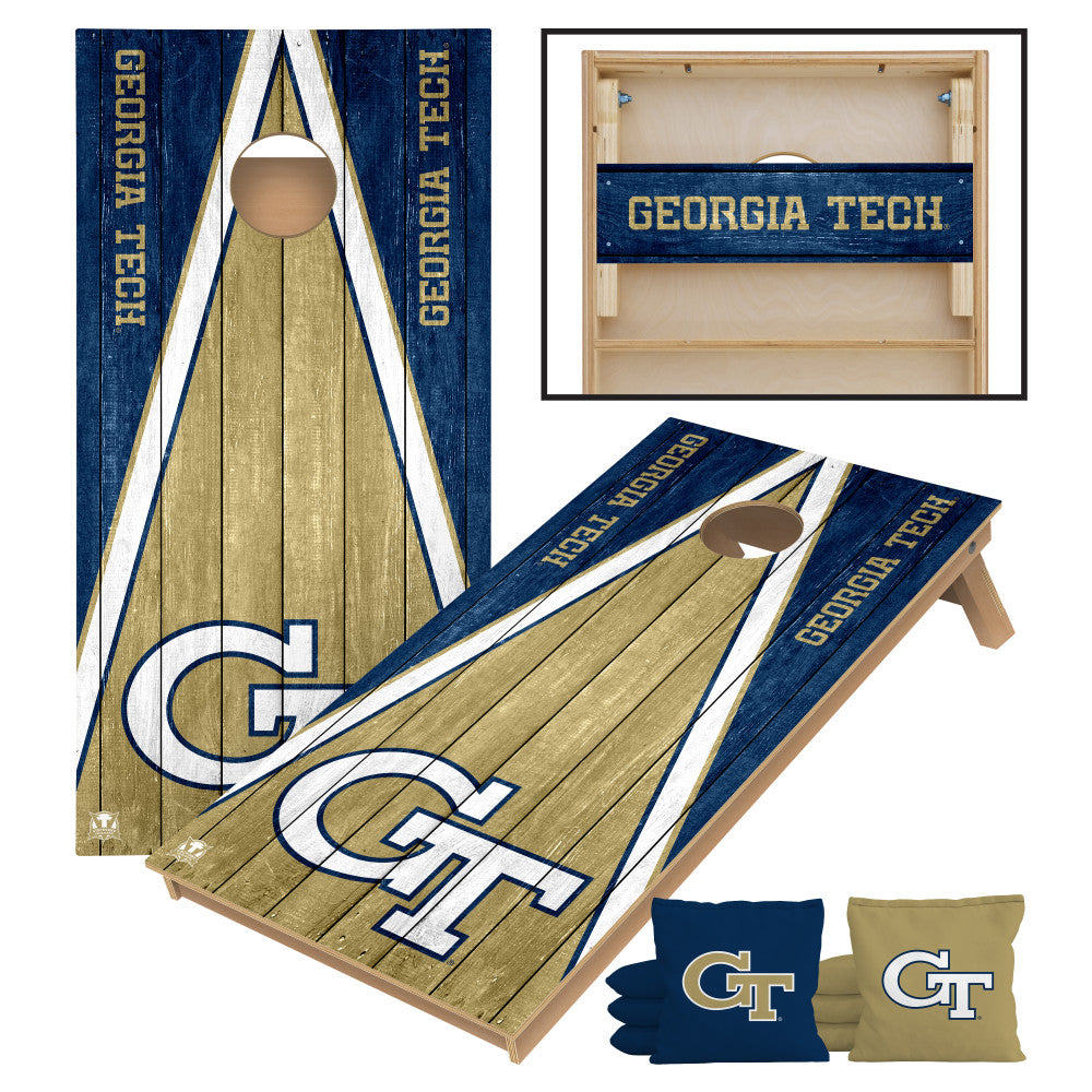 Georgia Tech Yellow Jackets | 2x4 Tournament Cornhole