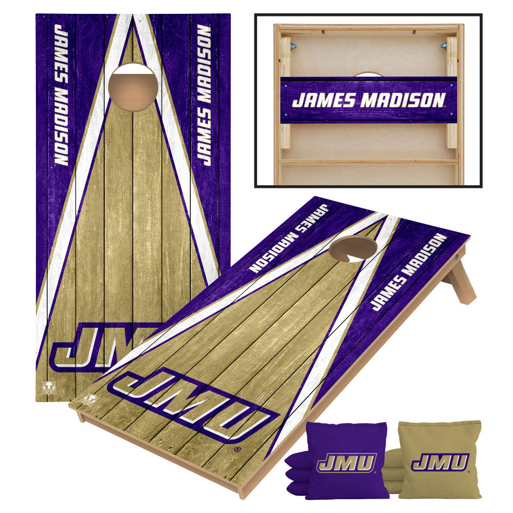 James Madison University Dukes | 2x4 Tournament Cornhole Set