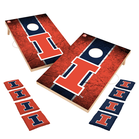 University of Illinois Fighting Illini | 2x3 Solid Wood Cornhole