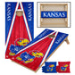 University of Kansas Jayhawks | 2x4 Tournament Cornhole Set