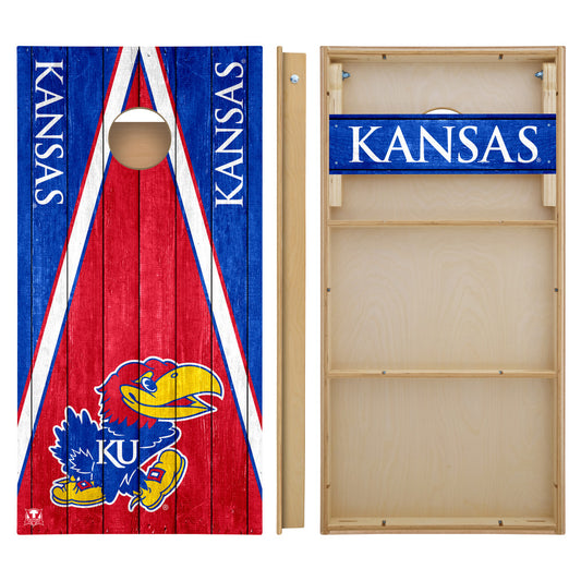 University of Kansas Jayhawks | 2x4 Tournament Cornhole Set