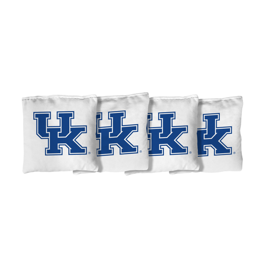 University of Kentucky Wildcats | White Corn Filled Cornhole Bags