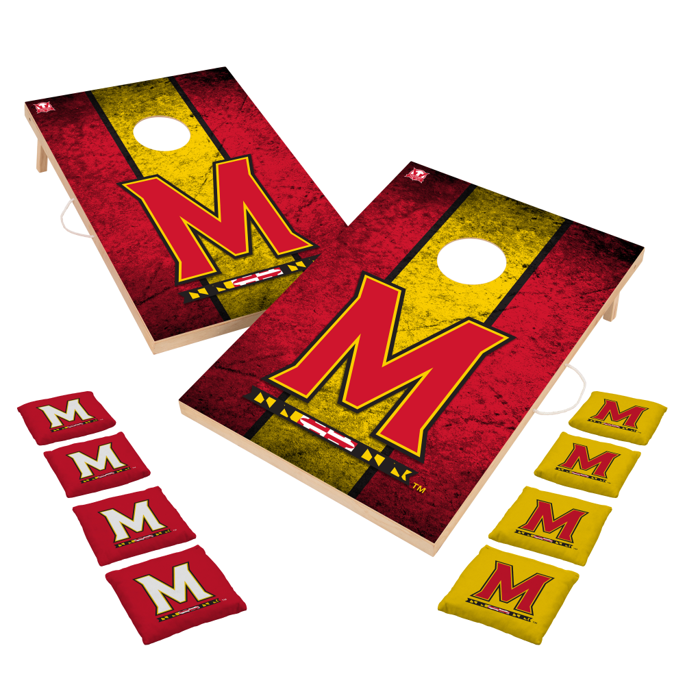 Washington State Cougars 2x3 Solid Wood Cornhole Game main image 1