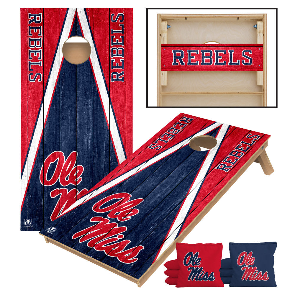 University of Mississippi Rebels | 2x4 Tournament Cornhole
