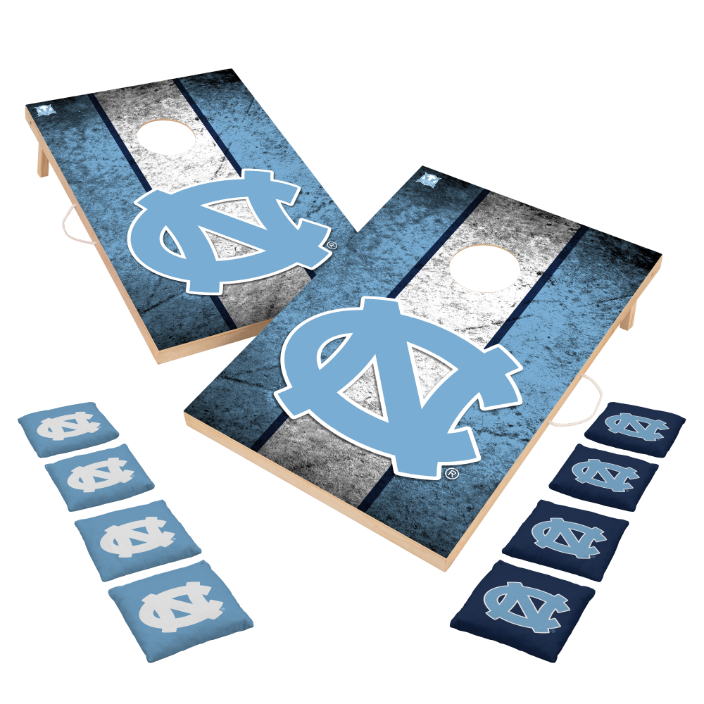 University of North Carolina Tar Heels | 2x3 Solid Wood Cornhole