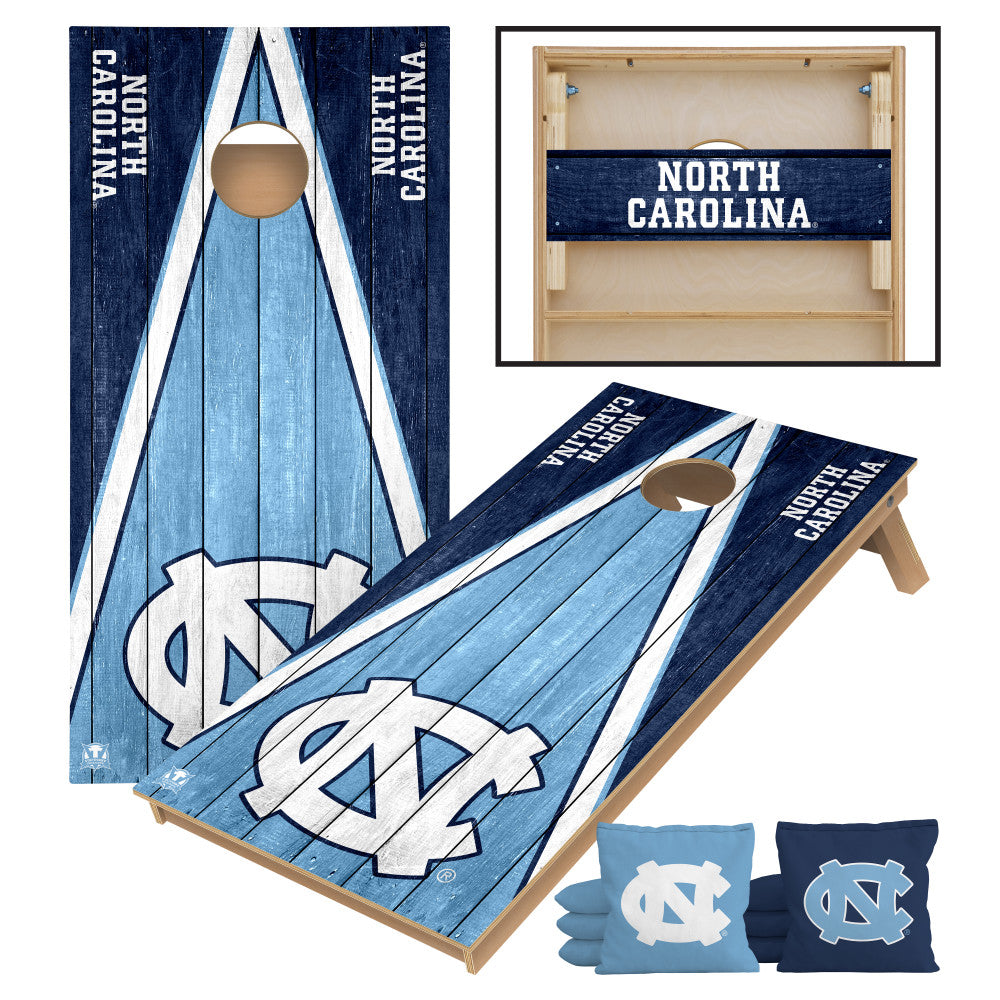 University of North Carolina Tar Heels | 2x4 Tournament Cornhole Set