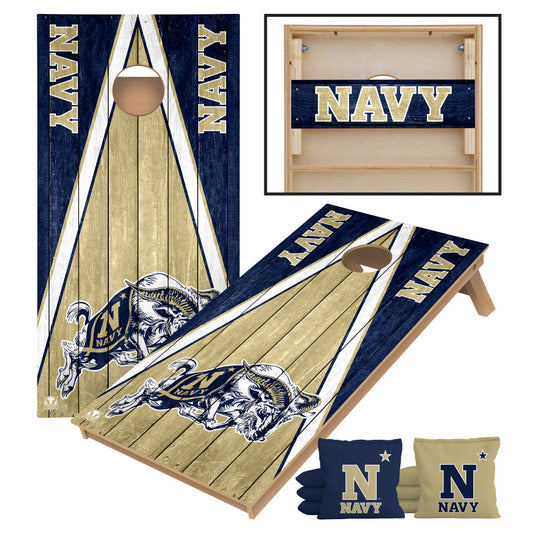 U.S. Naval Academy Midshipmen | 2x4 Tournament Cornhole Set