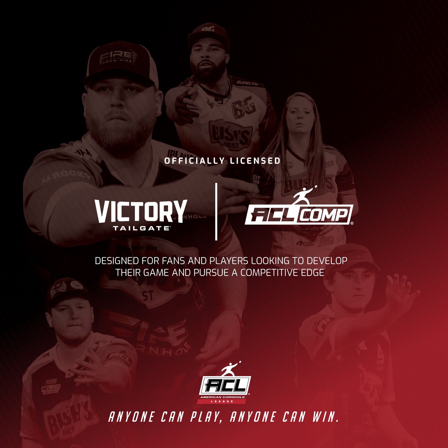 American Cornhole League | ACL® COMP 2x4 Cornhole Board