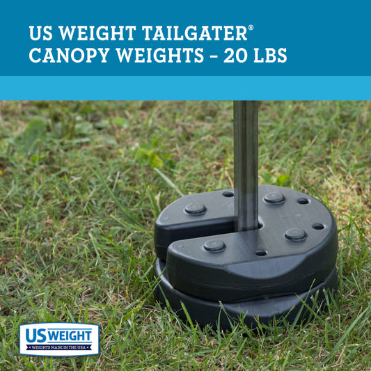 Secure tents, canopies, and umbrellas at outdoor events with these interlocking weights_2