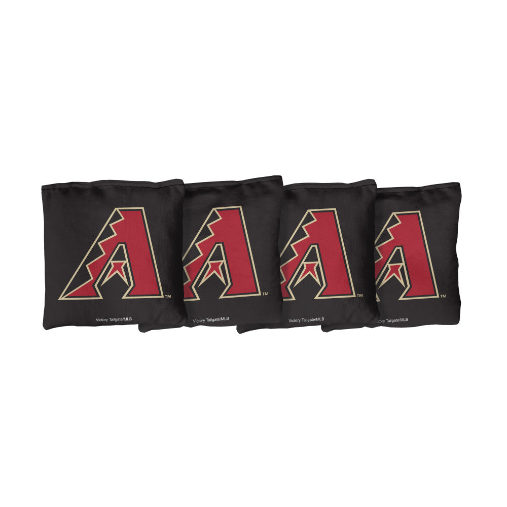 Arizona Diamondbacks | Black Corn Filled Cornhole Bags_Victory Tailgate_1