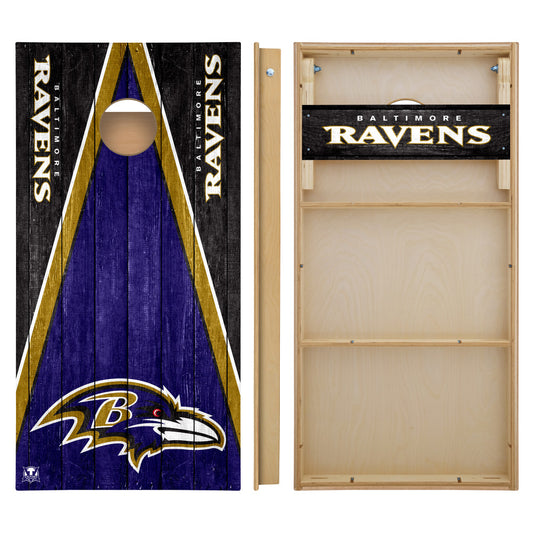 OFFICIALLY LICENSED - Bring your game day experience one step closer to your favorite team with this Baltimore Ravens 2x4 Tournament Cornhole from Victory Tailgate_2