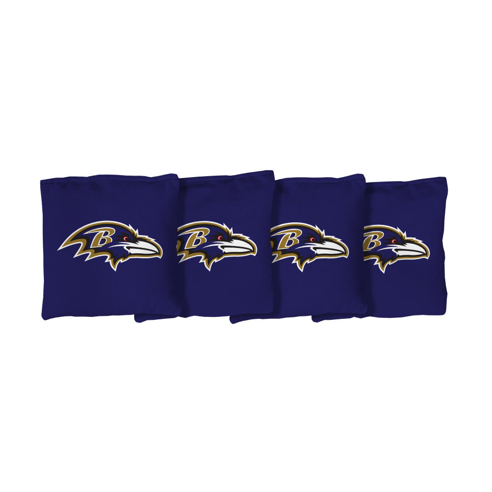 Baltimore Ravens | Purple Corn Filled Cornhole Bags_Victory Tailgate_1