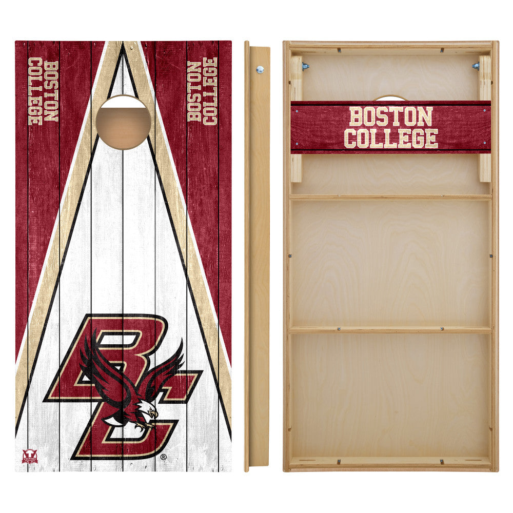 OFFICIALLY LICENSED - Bring your game day experience one step closer to your favorite team with this Boston College Eagles 2x4 Tournament Cornhole from Victory Tailgate_2