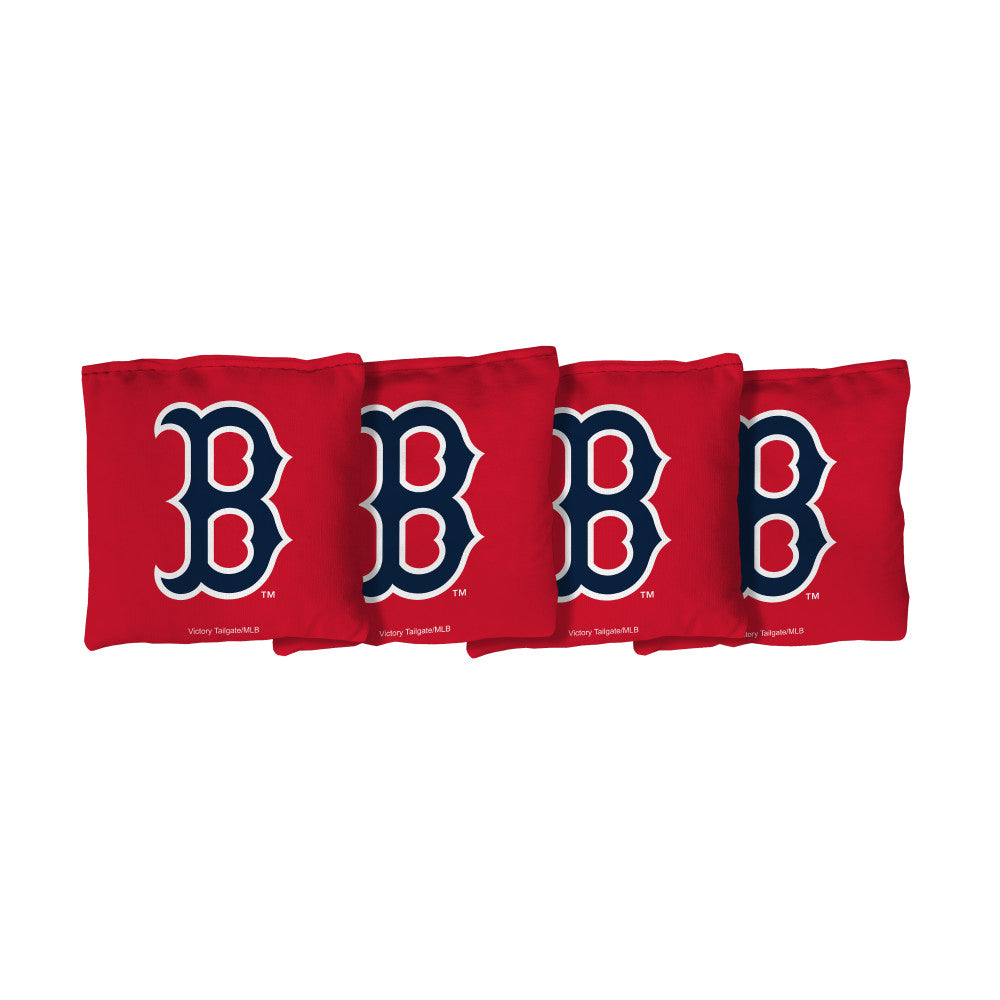 Boston Red Sox | Red Corn Filled Cornhole Bags_Victory Tailgate_1