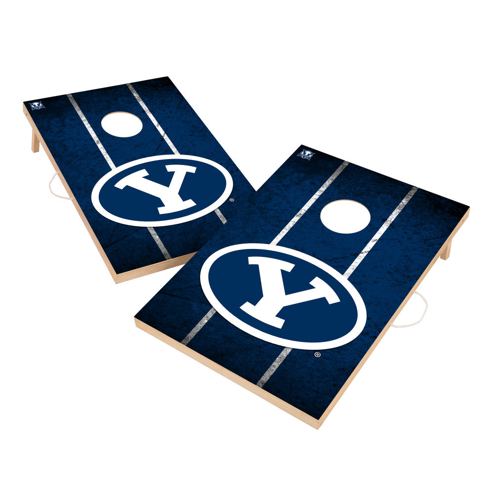 Brigham Young University Cougars | 2x3 Solid Wood Cornhole_Victory Tailgate_1
