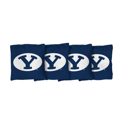 Brigham Young University Cougars | Blue Corn Filled Cornhole Bags_Victory Tailgate_1
