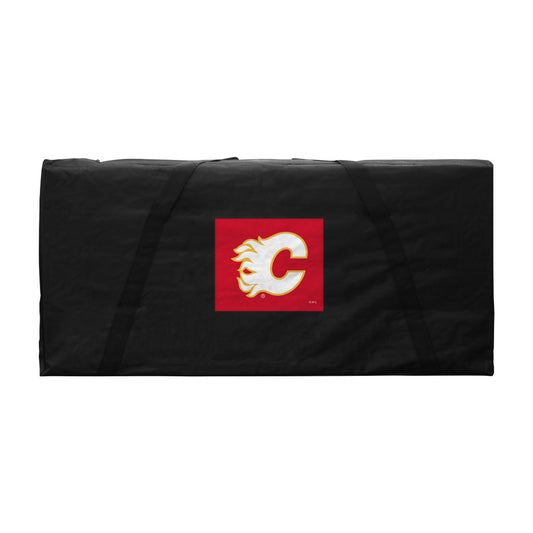 Calgary Flames | Cornhole Carrying Case_Victory Tailgate_1