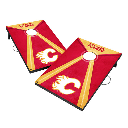 Calgary Flames | LED 2x3 Cornhole_Victory Tailgate_1