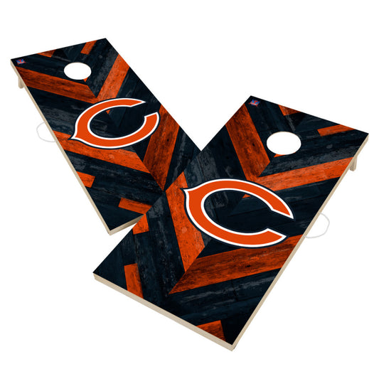 Chicago Bears | 2x4 Solid Wood Cornhole_Victory Tailgate_1