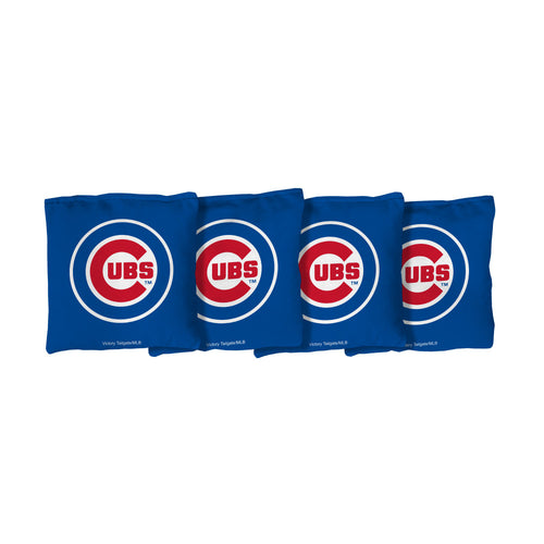 Chicago Cubs | Blue Corn Filled Cornhole Bags_Victory Tailgate_1