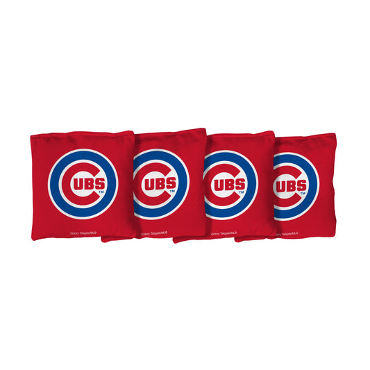 Chicago Cubs | Red Corn Filled Cornhole Bags_Victory Tailgate_1