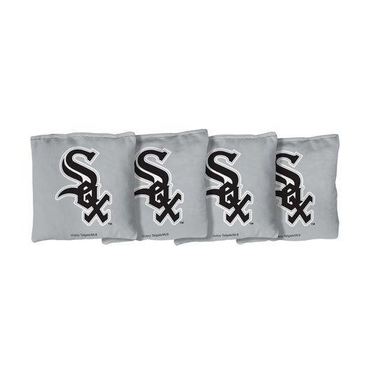 Chicago White Sox | Grey Corn Filled Cornhole Bags_Victory Tailgate_1