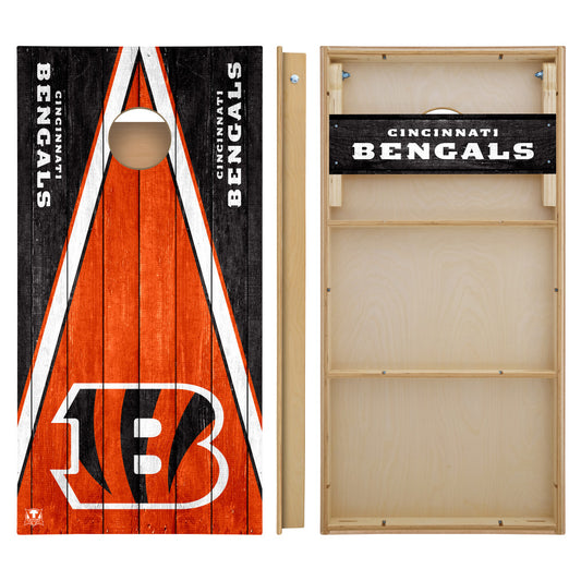 OFFICIALLY LICENSED - Bring your game day experience one step closer to your favorite team with this Cincinnati Bengals 2x4 Tournament Cornhole from Victory Tailgate_2