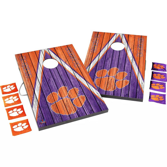 Clemson University Tigers | 2x3 Bag Toss Weathered Edition_Victory Tailgate_1