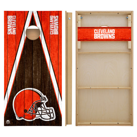 OFFICIALLY LICENSED - Bring your game day experience one step closer to your favorite team with this Cleveland Browns 2x4 Tournament Cornhole from Victory Tailgate_2