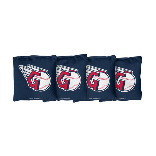 Cleveland Guardians | Blue Corn Filled Cornhole Bags_Victory Tailgate_1