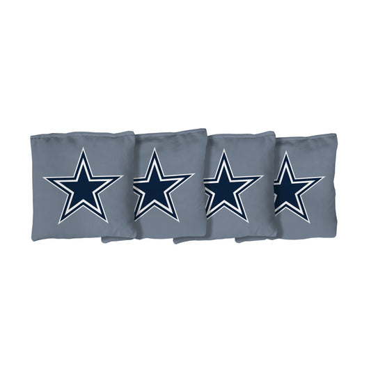 Dallas Cowboys | Grey Corn Filled Cornhole Bags_Victory Tailgate_1