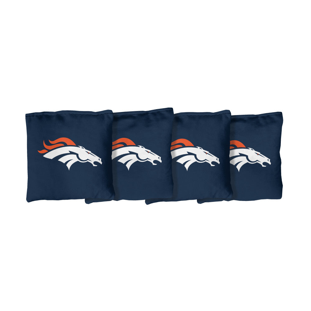Denver Broncos | Blue Corn Filled Cornhole Bags_Victory Tailgate_1