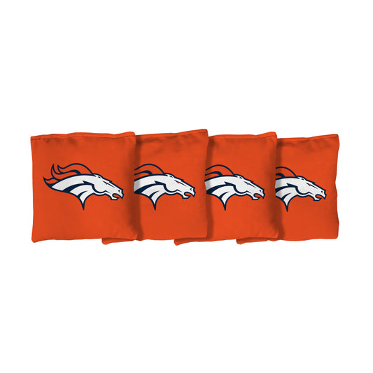 Denver Broncos | Orange Corn Filled Cornhole Bags_Victory Tailgate_1