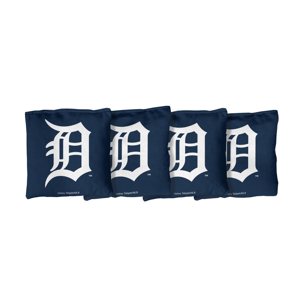 Detroit Tigers | Blue Corn Filled Cornhole Bags_Victory Tailgate_1