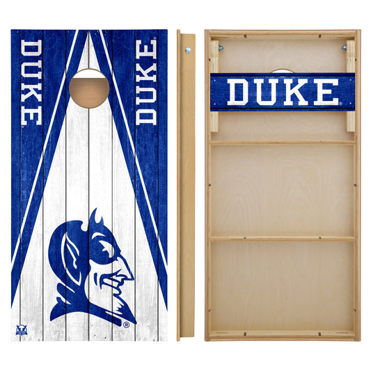 OFFICIALLY LICENSED - Bring your game day experience one step closer to your favorite team with this Duke University Blue Devils 2x4 Tournament Cornhole from Victory Tailgate_2