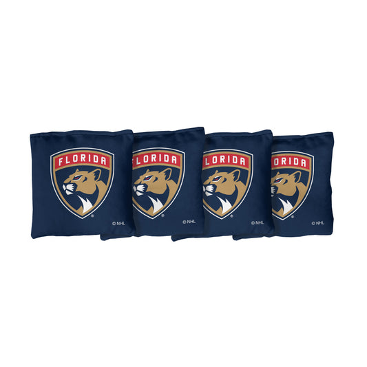 Florida Panthers | Blue Corn Filled Cornhole Bags_Victory Tailgate_1