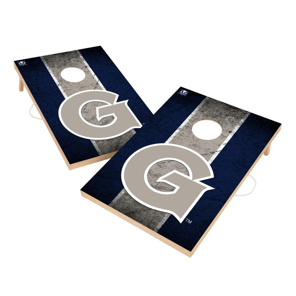 Georgetown University Hoyas | 2x3 Solid Wood Cornhole_Victory Tailgate_1