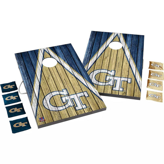 Georgia Tech Yellow Jackets | 2x3 Bag Toss Weathered Edition_Victory Tailgate_1
