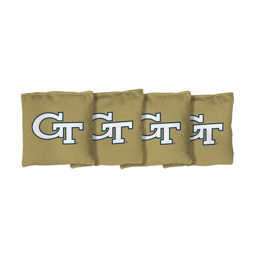 Georgia Tech Yellow Jackets | Gold Corn Filled Cornhole Bags_Victory Tailgate_1