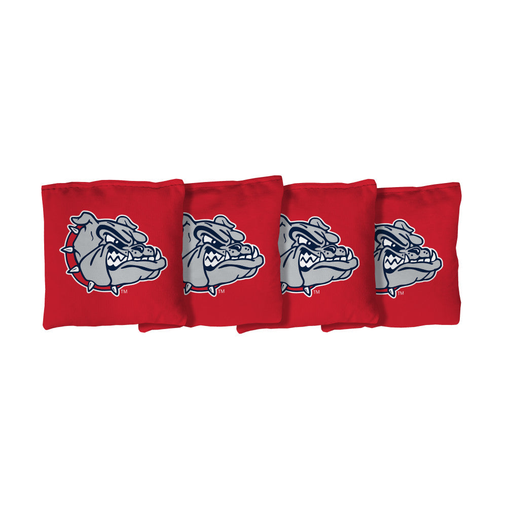 Gonzaga University Bulldogs | Red Corn Filled Cornhole Bags_Victory Tailgate_1