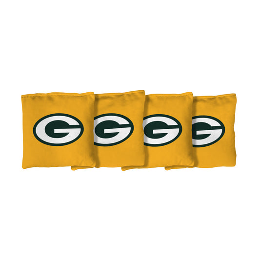 Green Bay Packers | Yellow Corn Filled Cornhole Bags_Victory Tailgate_1