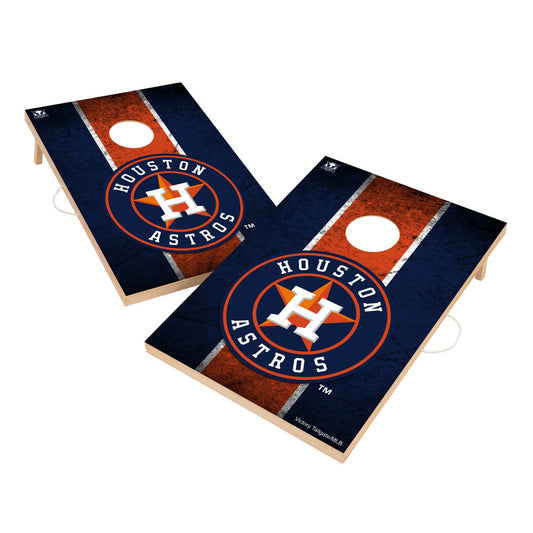 Houston Astros | 2x3 Solid Wood Cornhole_Victory Tailgate_1