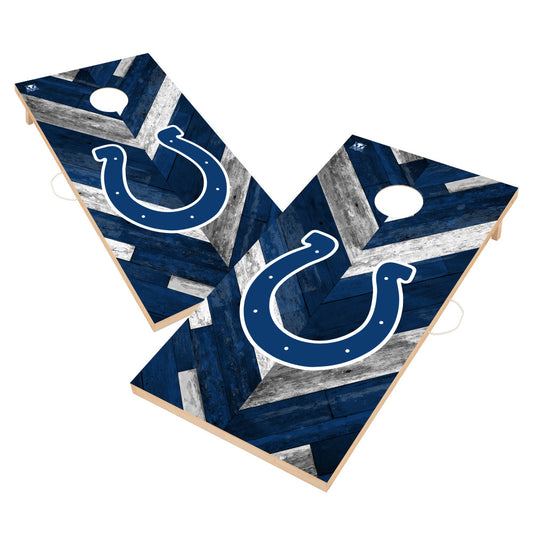 Indianapolis Colts | 2x4 Solid Wood Cornhole_Victory Tailgate_1